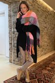 Paloma Oversized Grunge Knit Black
